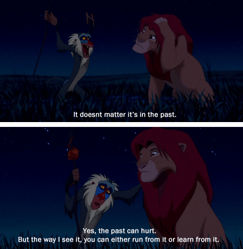 Face your problems - The Lion King